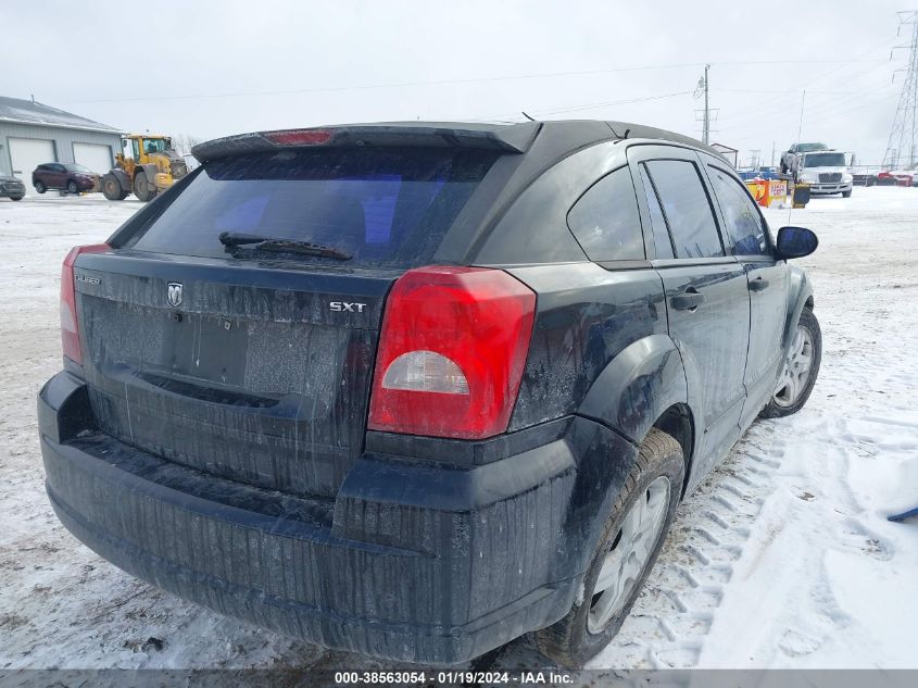 1B3HB48B87D316292 2007 Dodge Caliber Sxt