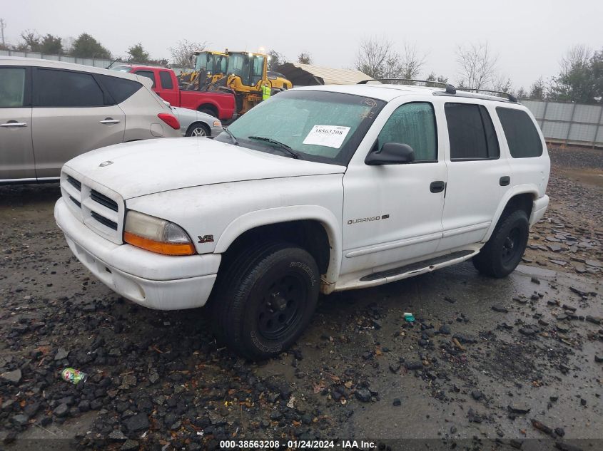 1999 Dodge Durango VIN: 1B4HS28Z1XF507344 Lot: 38563208