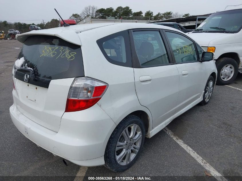 2011 Honda Fit Sport VIN: JHMGE8H54BS005254 Lot: 38563268