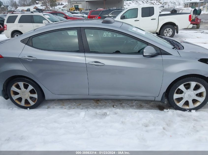 2013 Hyundai Elantra Limited (Ulsan Plant) VIN: KMHDH4AE2DU520206 Lot: 38563314