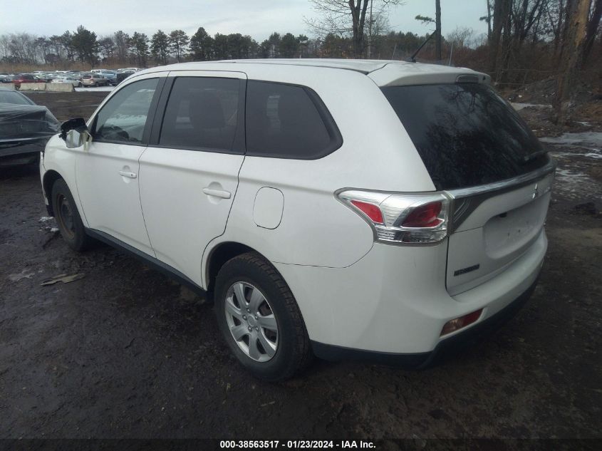 VIN JA4AD2A30EZ006231 2014 Mitsubishi Outlander, ES no.3