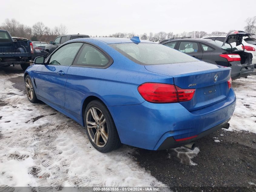 2015 BMW 435I xDrive VIN: WBA3R5C54FK370742 Lot: 38563535