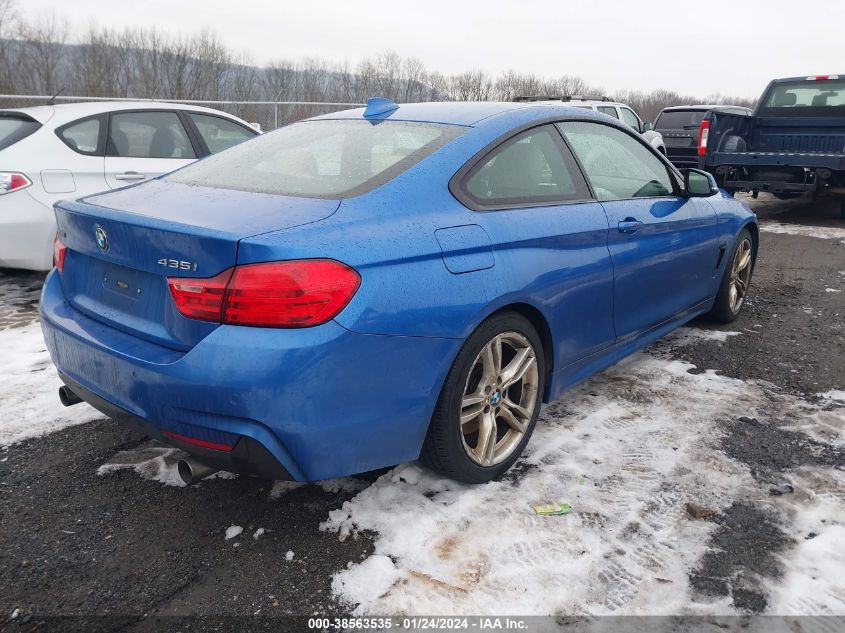 2015 BMW 435I xDrive VIN: WBA3R5C54FK370742 Lot: 38563535