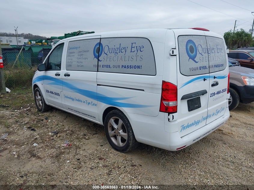 2018 Mercedes-Benz Metris VIN: WD4PG2EEXJ3347304 Lot: 38563563