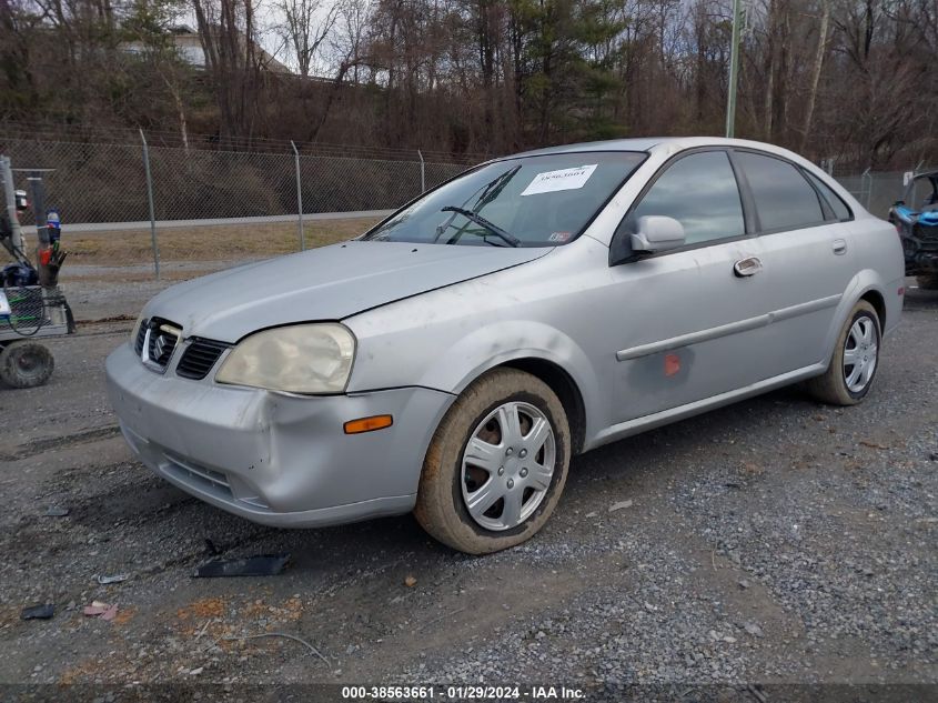 2004 Suzuki Forenza S VIN: KL5JD52Z24K997309 Lot: 38563661