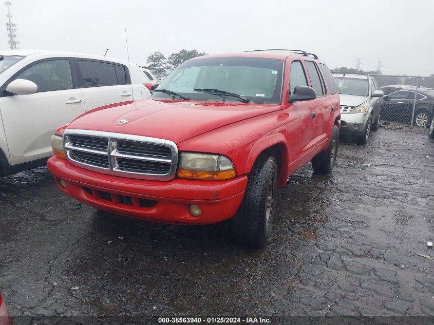 2003 Dodge Durango Slt VIN: 1D4HR48Z03F600993 Lot: 38563940