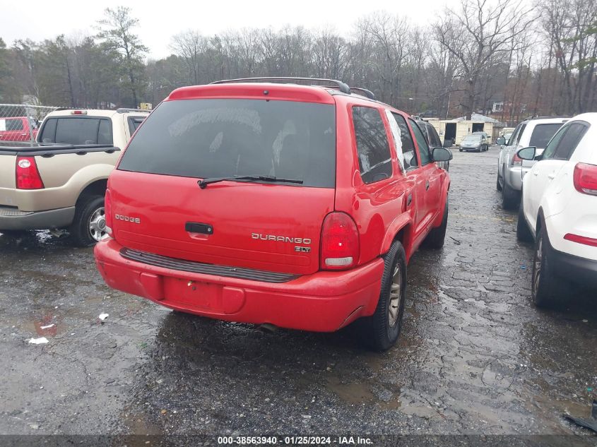 2003 Dodge Durango Slt VIN: 1D4HR48Z03F600993 Lot: 38563940