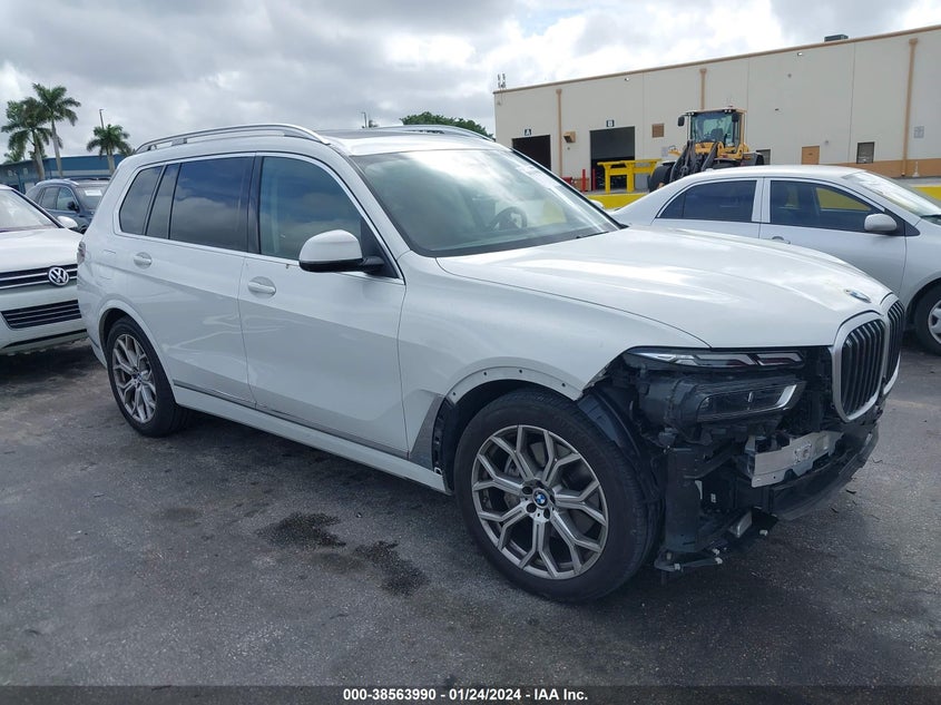 2023 BMW X7 xDrive40I VIN: 5UX23EM08P9R07395 Lot: 38563990