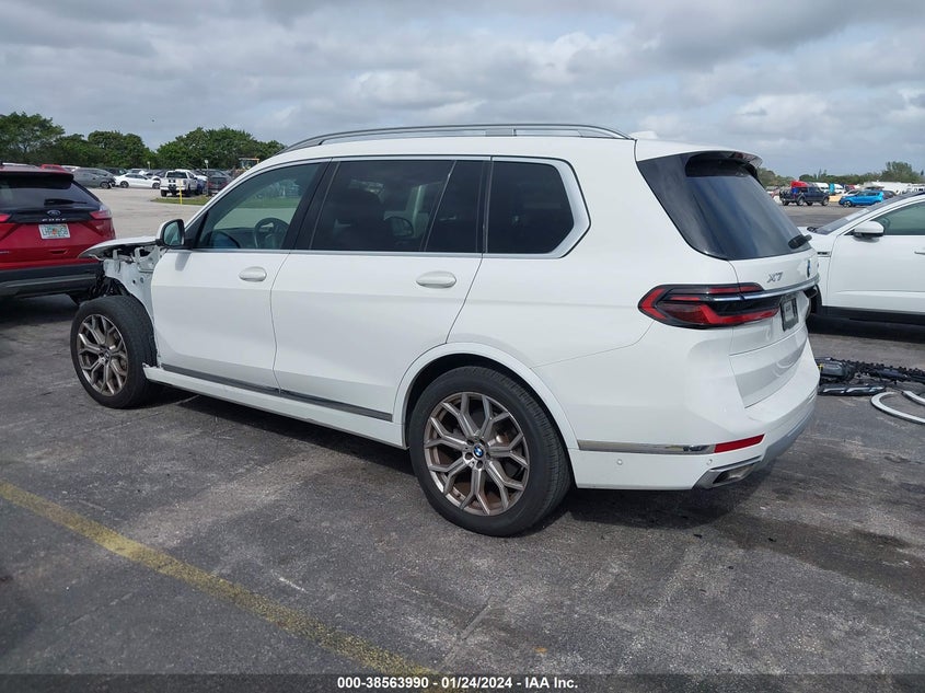 2023 BMW X7 xDrive40I VIN: 5UX23EM08P9R07395 Lot: 38563990