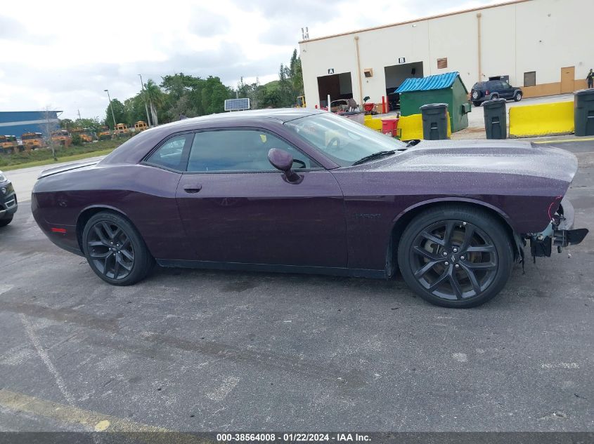 2022 Dodge Challenger R/T VIN: 2C3CDZBT7NH233989 Lot: 38564008