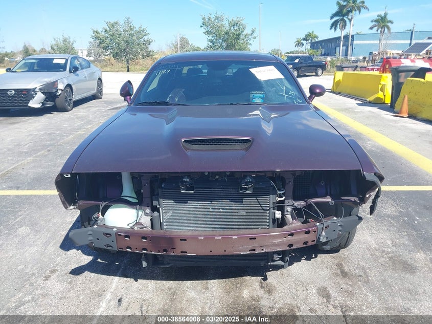 2022 Dodge Challenger R/T VIN: 2C3CDZBT7NH233989 Lot: 38564008