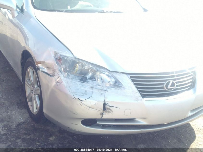 2007 LEXUS ES350 VIN: JTHBJ46GX72091888