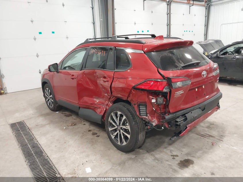 2023 Toyota Corolla Cross Xle VIN: 7MUDAABG7PV053712 Lot: 38564099