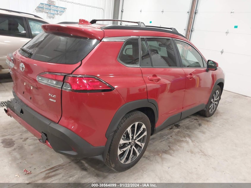2023 Toyota Corolla Cross Xle VIN: 7MUDAABG7PV053712 Lot: 38564099