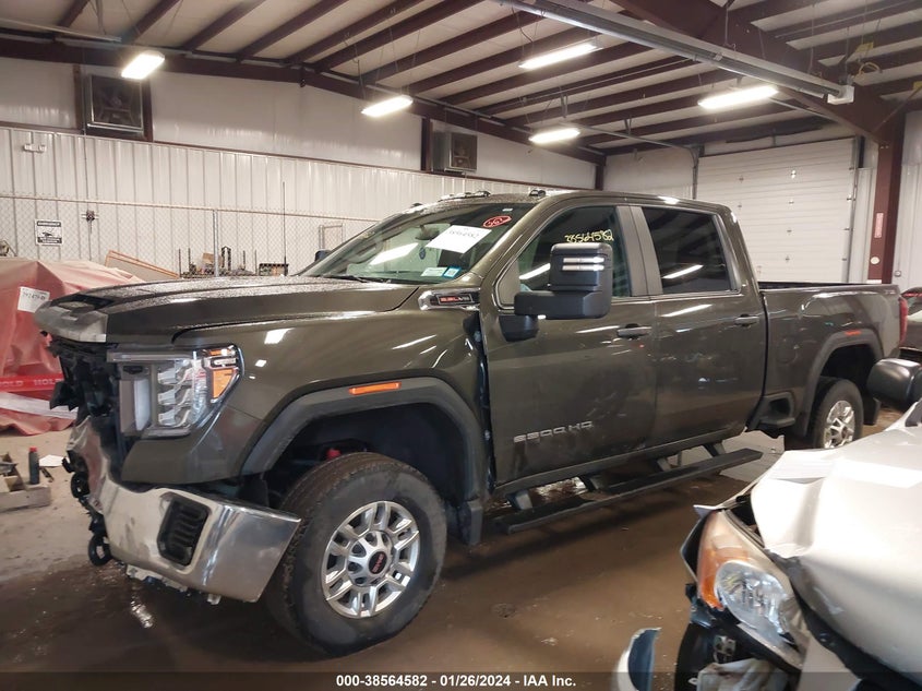 2023 GMC Sierra 2500Hd Pro VIN: 1GT49LE79PF153661 Lot: 38564582
