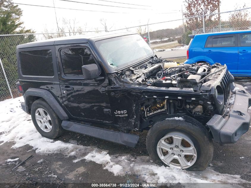 2021 Jeep Wrangler Sport S 4X4 VIN: 1C4HJXAG5MW503174 Lot: 38564738