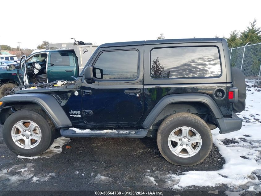 2021 Jeep Wrangler Sport S 4X4 VIN: 1C4HJXAG5MW503174 Lot: 38564738