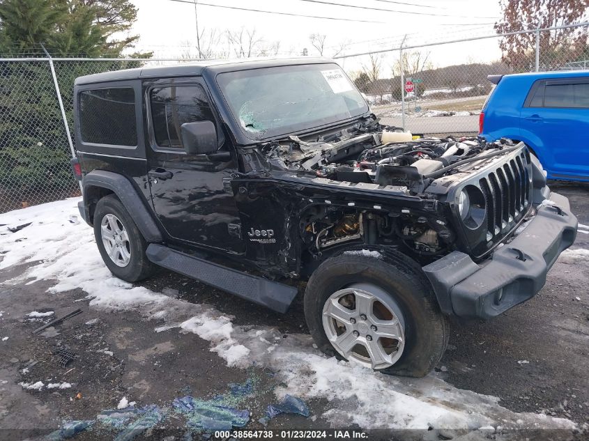 2021 Jeep Wrangler Sport S 4X4 VIN: 1C4HJXAG5MW503174 Lot: 38564738