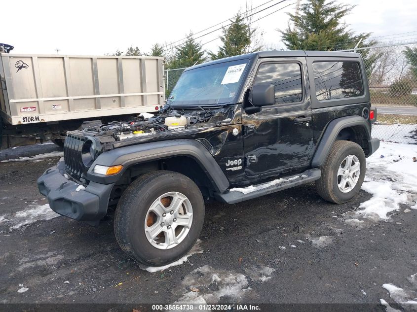 2021 Jeep Wrangler Sport S 4X4 VIN: 1C4HJXAG5MW503174 Lot: 38564738