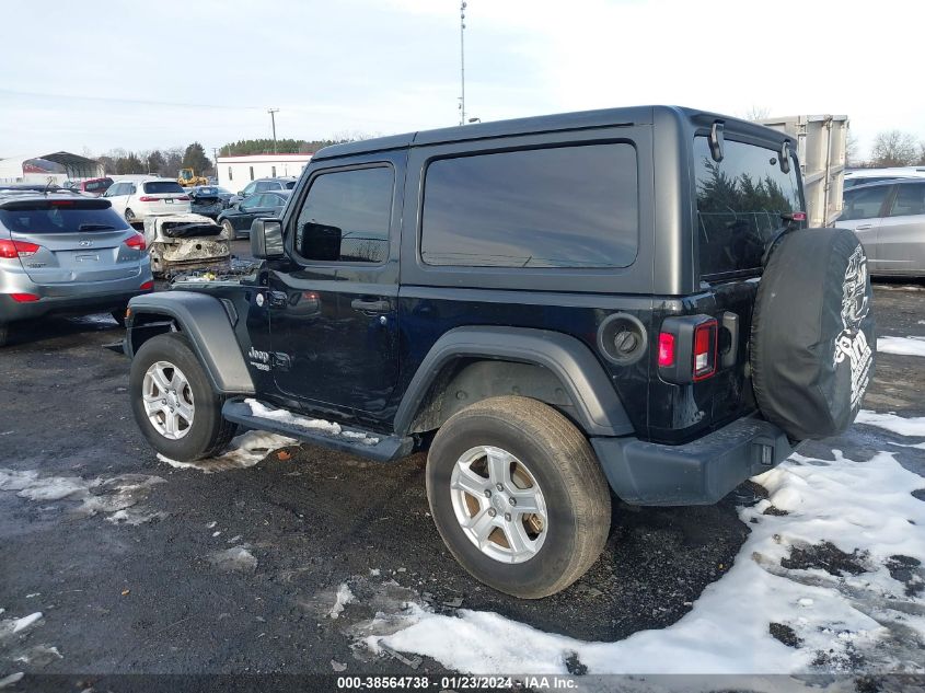 2021 Jeep Wrangler Sport S 4X4 VIN: 1C4HJXAG5MW503174 Lot: 38564738