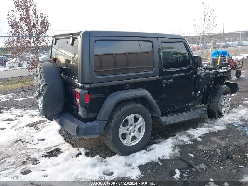 2021 Jeep Wrangler Sport S 4X4 VIN: 1C4HJXAG5MW503174 Lot: 38564738