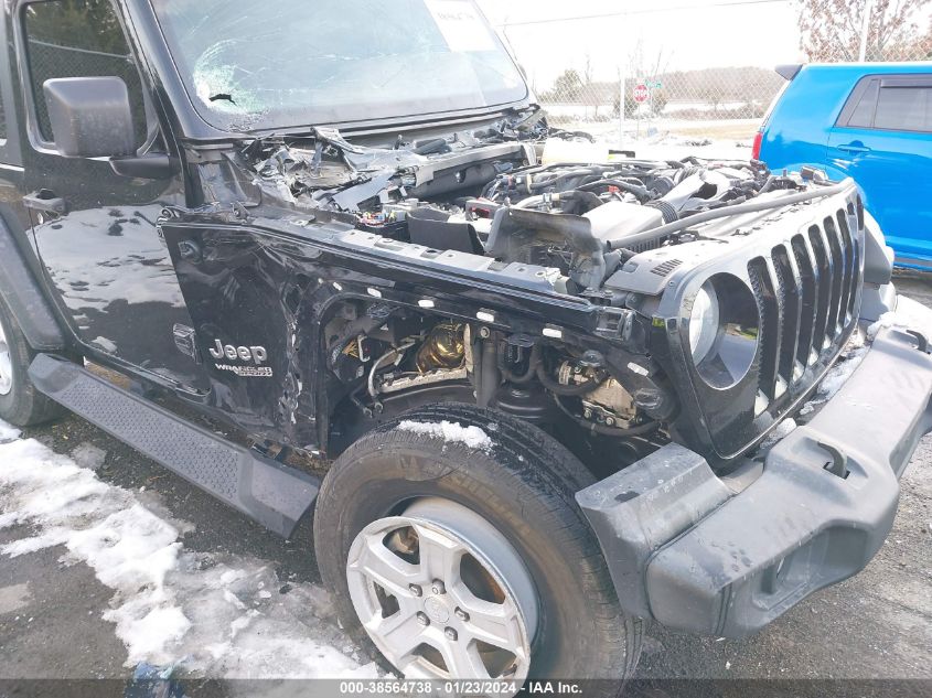 2021 Jeep Wrangler Sport S 4X4 VIN: 1C4HJXAG5MW503174 Lot: 38564738