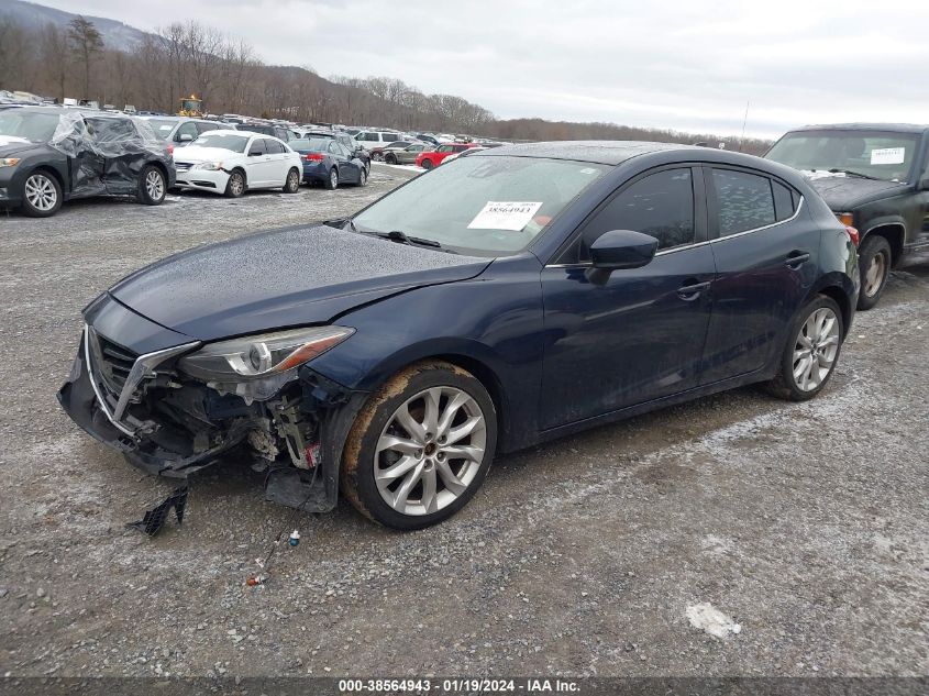 2016 Mazda Mazda3 S Grand Touring VIN: JM1BM1N37G1278095 Lot: 38564943