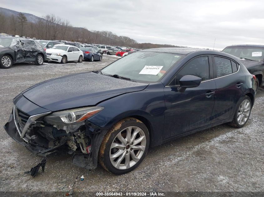 2016 Mazda Mazda3 S Grand Touring VIN: JM1BM1N37G1278095 Lot: 38564943