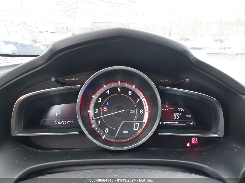 2016 Mazda Mazda3 S Grand Touring VIN: JM1BM1N37G1278095 Lot: 38564943