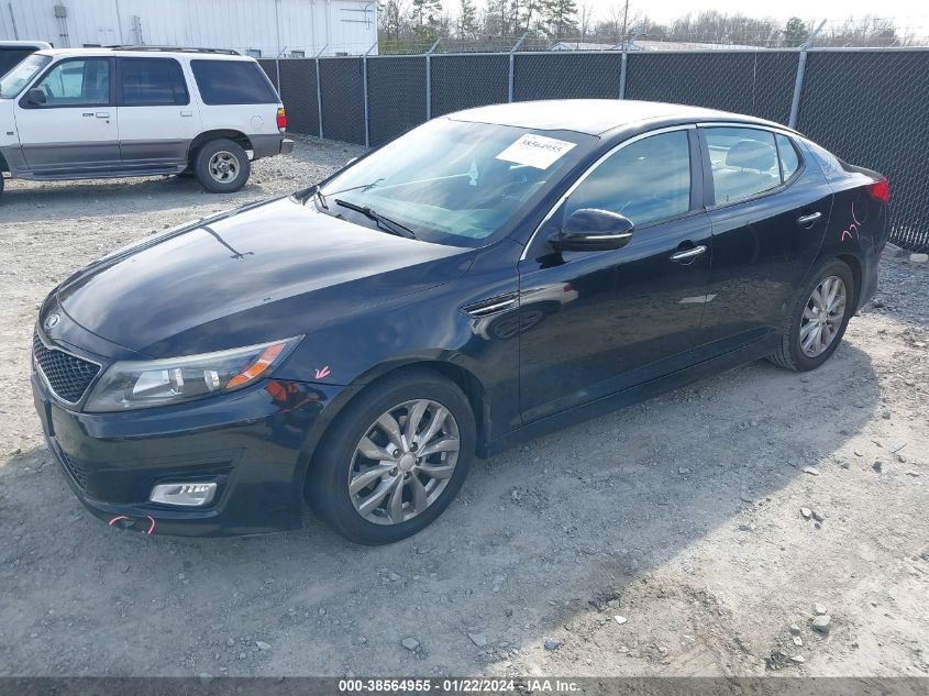 2015 Kia Optima Ex VIN: 5XXGN4A7XFG514402 Lot: 38564955