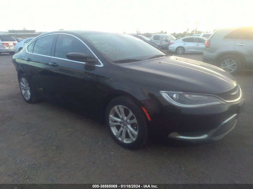 2016 Chrysler 200 Limited VIN: 1C3CCCAB6GN136804 Lot: 38565069