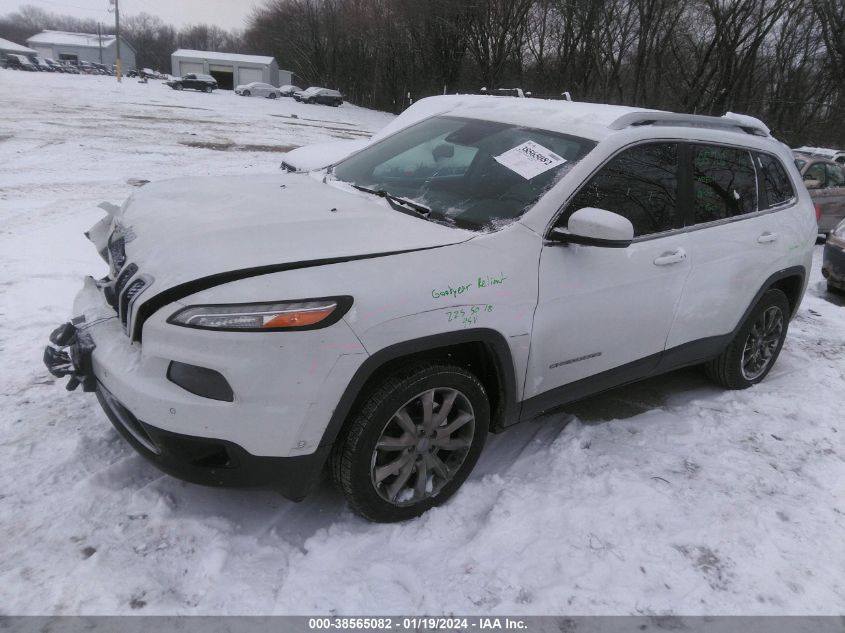 2015 Jeep Cherokee Limited VIN: 1C4PJLDS6FW585228 Lot: 38565082