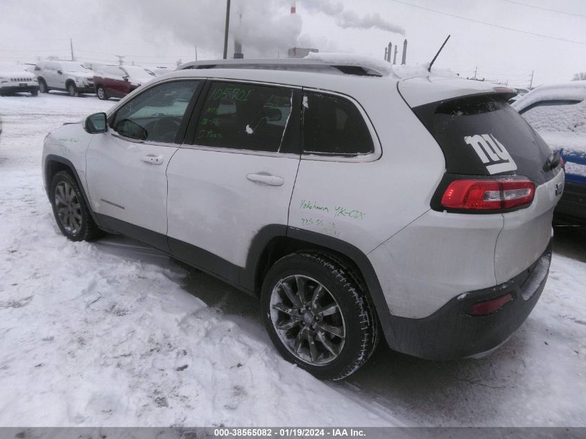 2015 Jeep Cherokee Limited VIN: 1C4PJLDS6FW585228 Lot: 38565082