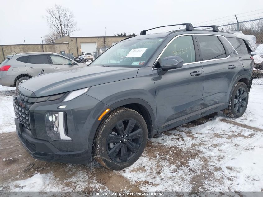 2023 Hyundai Palisade Xrt VIN: KM8R3DGEXPU611854 Lot: 38565087