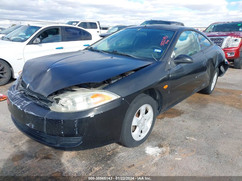 2002 Mercury Cougar Sport/Sport Premium/Sport Ultimate VIN: 1ZWFT61L825614810 Lot: 38565143