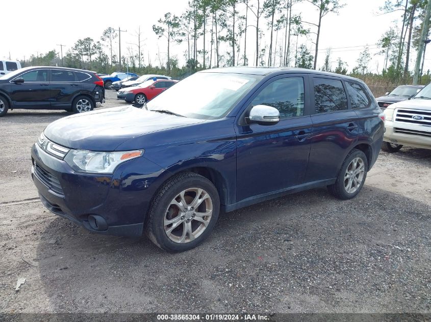 2014 Mitsubishi Outlander Se VIN: JA4AD3A31EZ001254 Lot: 38565304