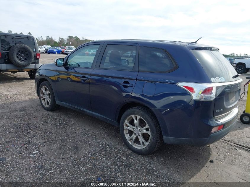 2014 Mitsubishi Outlander Se VIN: JA4AD3A31EZ001254 Lot: 38565304