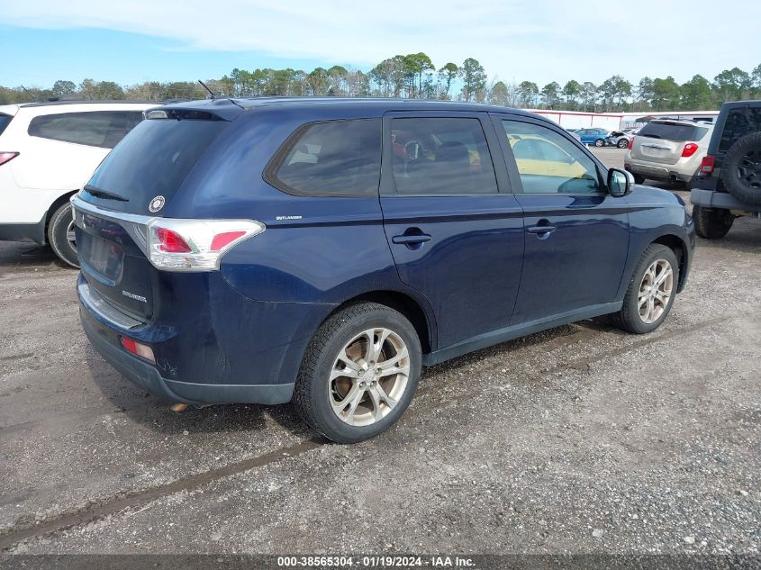 2014 Mitsubishi Outlander Se VIN: JA4AD3A31EZ001254 Lot: 38565304