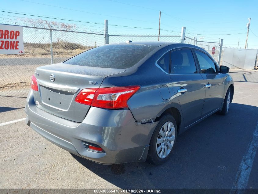 2017 Nissan Sentra Sv VIN: 3N1AB7AP7HL713191 Lot: 38565470