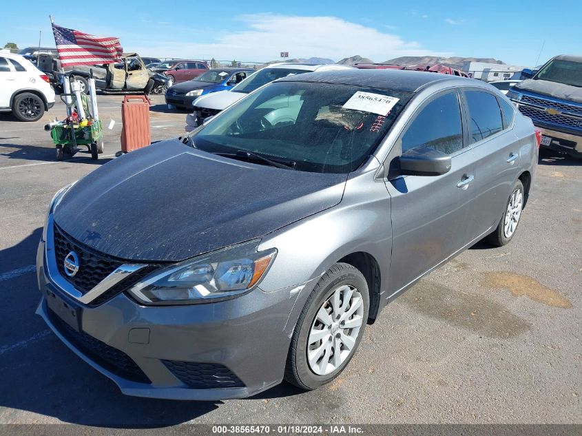 2017 Nissan Sentra Sv VIN: 3N1AB7AP7HL713191 Lot: 38565470