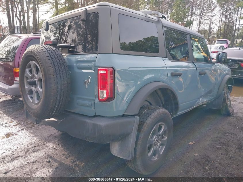 2022 Ford Bronco Big Bend/Black Diamond/Outer Banks VIN: 1FMDE5BH8NLB72216 Lot: 11928095