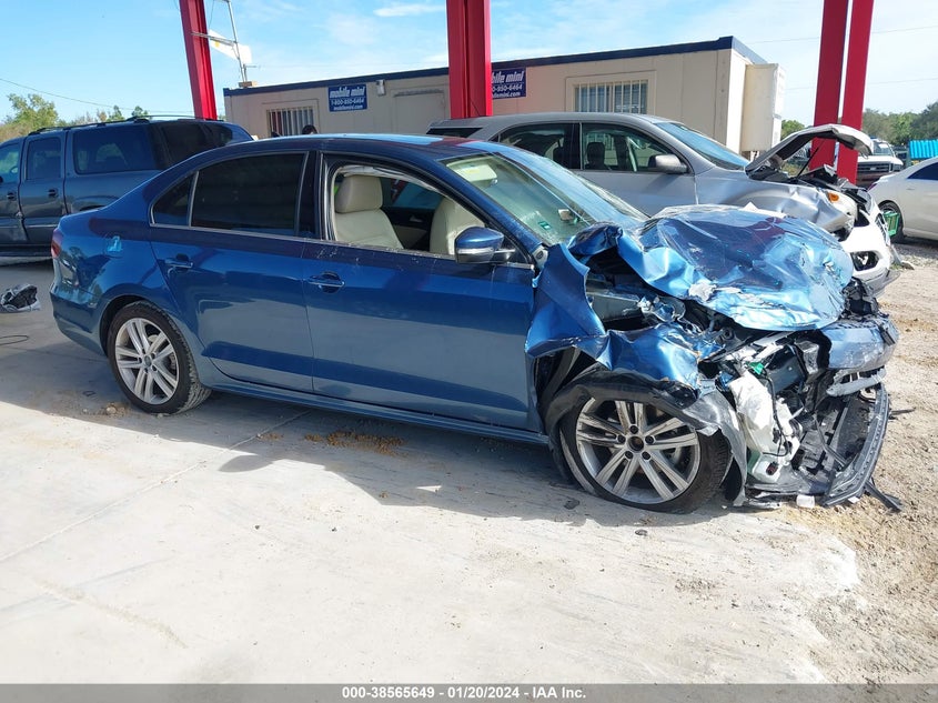 2017 Volkswagen Jetta 1.8T Sel/1.8T Sel Premium VIN: 3VWL17AJ6HM378338 Lot: 38565649