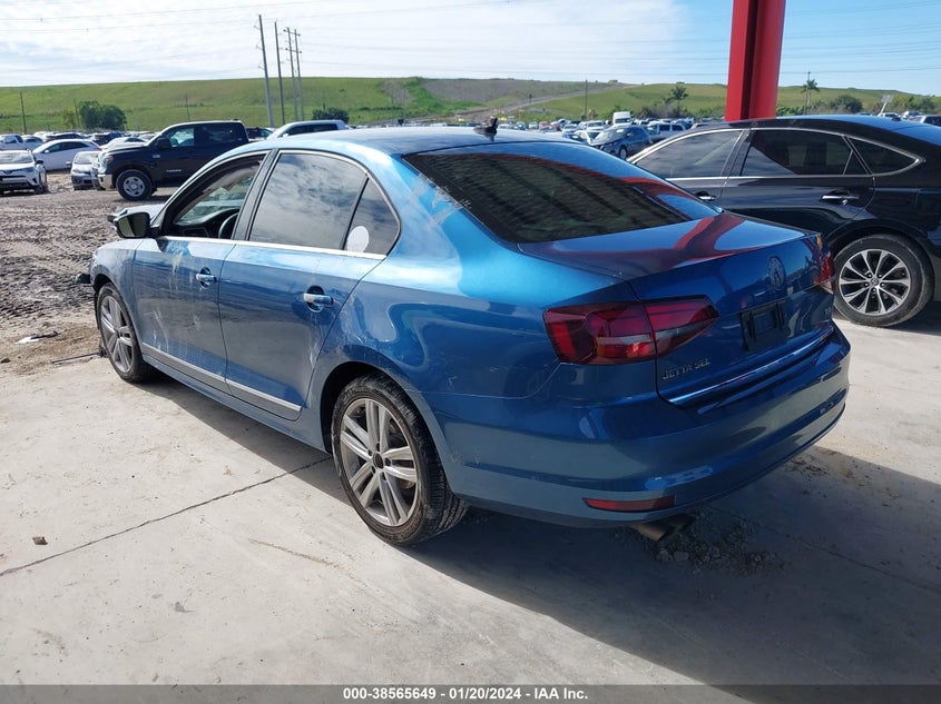 2017 Volkswagen Jetta 1.8T Sel/1.8T Sel Premium VIN: 3VWL17AJ6HM378338 Lot: 38565649