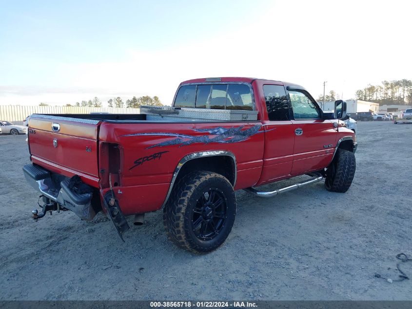 1997 Dodge Ram 1500 St VIN: 1B7HF13Y3VJ588759 Lot: 38565718