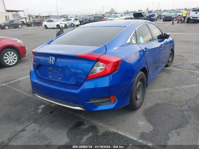 19XFC2F63KE203774 2019 Honda Civic Lx