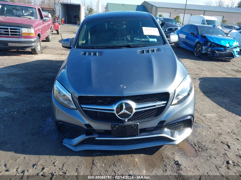 2018 MERCEDES-BENZ AMG GLE 63 COUPE S 4MATIC 4JGED7FB6JA117942