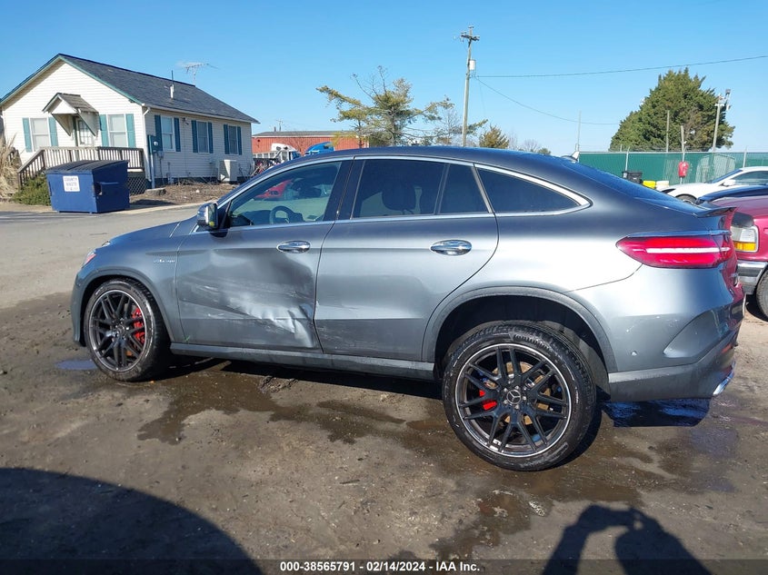 2018 MERCEDES-BENZ AMG GLE 63 COUPE S 4MATIC 4JGED7FB6JA117942