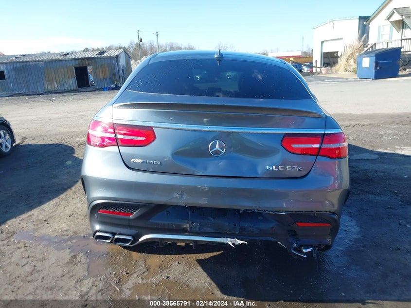 2018 MERCEDES-BENZ AMG GLE 63 COUPE S 4MATIC 4JGED7FB6JA117942