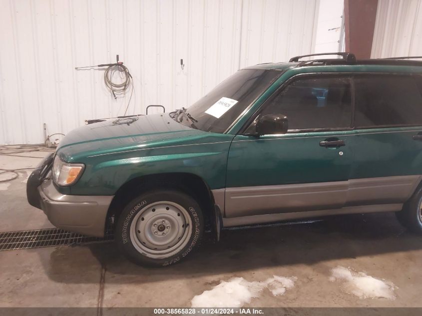 1999 Subaru Forester S VIN: JF1SF6553XH748371 Lot: 38565828