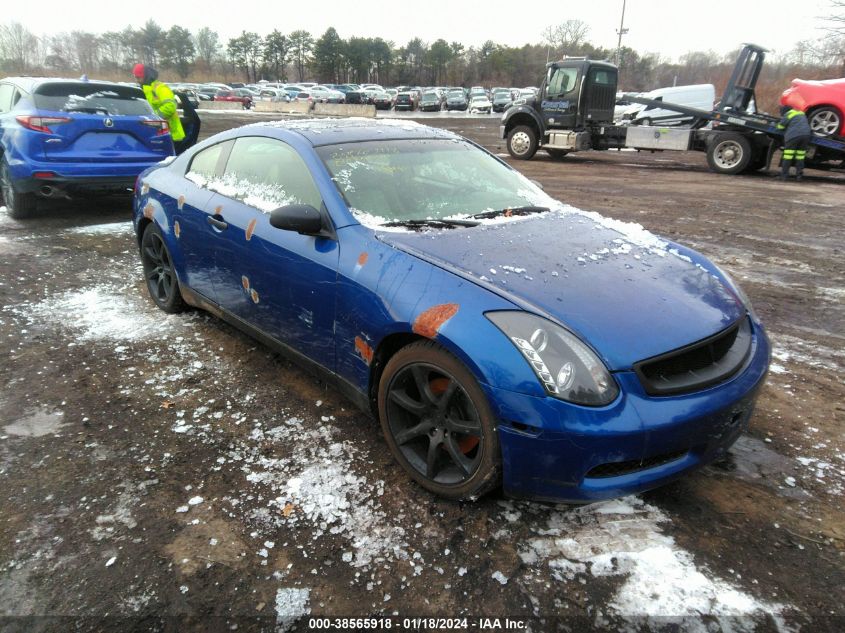 2006 Infiniti G35 VIN: JNKCV54E06M709416 Lot: 38565918